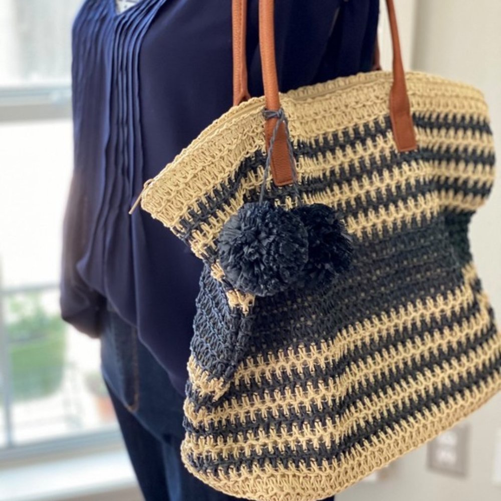 Target Straw Beach Tote
